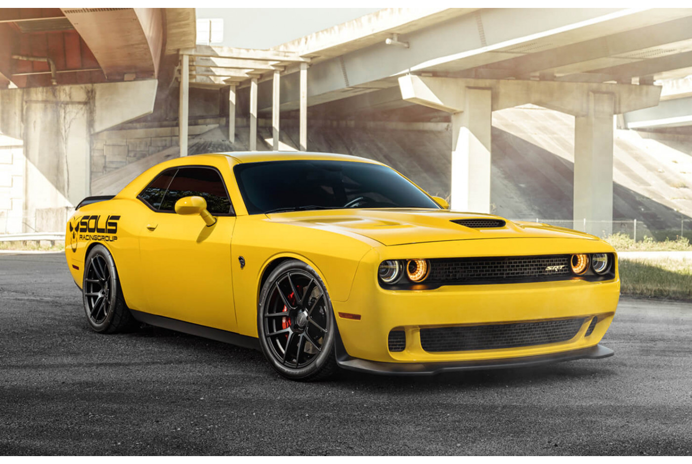 Модульная картина Dodge Challenger | купить картину в Калуге Модульная картина Dodge Challenger
